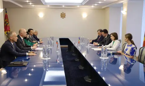 Желязков пред президента Мая Санду: България твърдо подкрепя европейската интеграция на Молдова