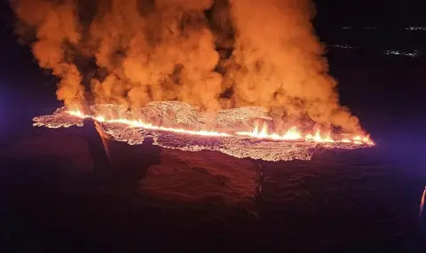 След силното земетресение в Камчатка! Вулканът Ключевска Сопка изригна