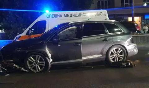 Четири коли се блъснаха на „Орлов мост“ в столицата