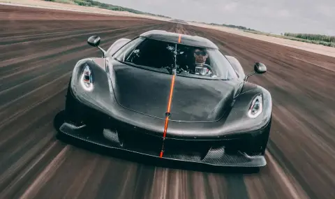 Koenigsegg постави впечатляващ рекорд за ускорение до 400км/ч (ВИДЕО)