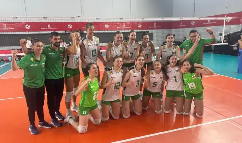 Националките на България по волейбол до 21г. отвяха Тунис на световното първенство в Индонезия