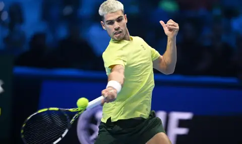 Карлос Алкарас стартира с победа Финалите на ATP в Торино