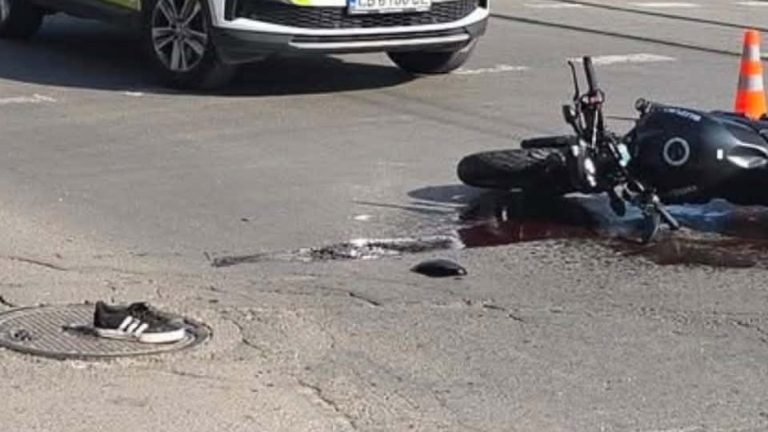 Драматично засичане в София: Мотоциклист и спътницата му пострадаха на Шипченски проход