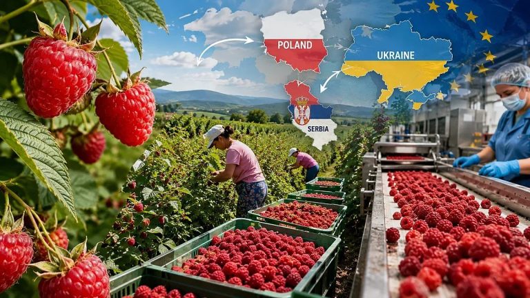 Рубинената революция: Как Украйна пренареди картата на европейския плодов бизнес