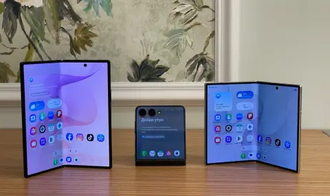 Запознаваме ви първи с новите сгъваеми смартфони на Samsung. Ето и колко струват у нас