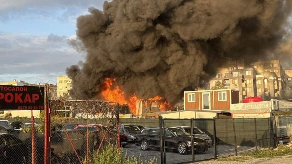 драма в морската столица: пожар в сервиз за газови уредби остави пострадал
