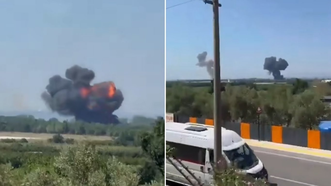 драма в небето над турция: f-16 се сряза, но пилотът оцеля