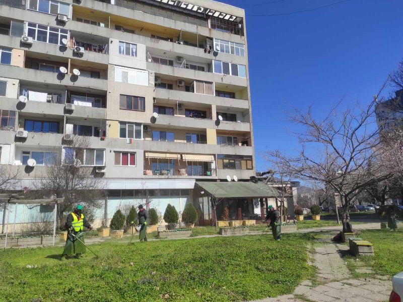 сливен се преобразява: пролетното разкрасяване на града започна