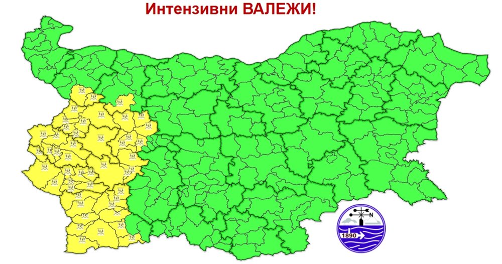 слънце, жега и внезапни дъждове: какво ни очаква днес?