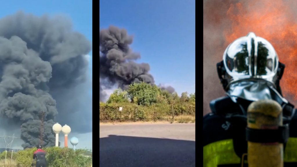 химическа тревога в източна франция: хиляди хора са принудени да останат в домовете си
