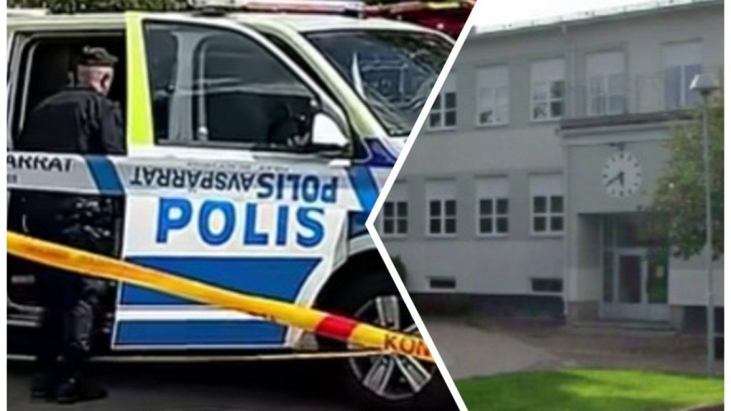 шок в стокхолм: нападател с меч посея паника в училище