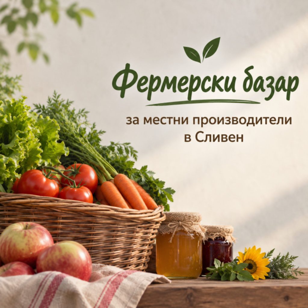 вкусът на сливен: връщаме се към корените с голям фермерски пазар!
