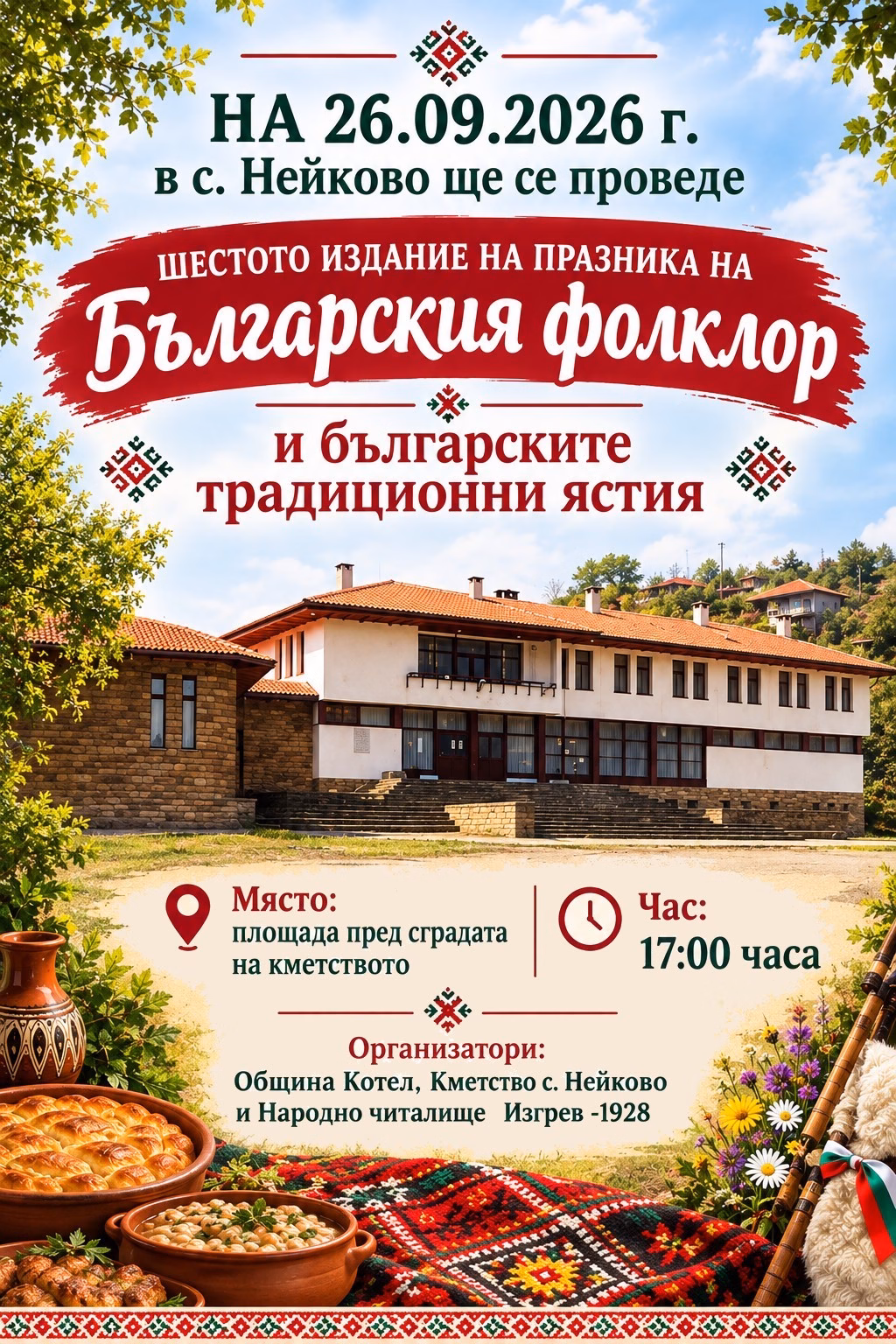 нейково кани на грандиозен празник на фолклора и кулинарните традиции
