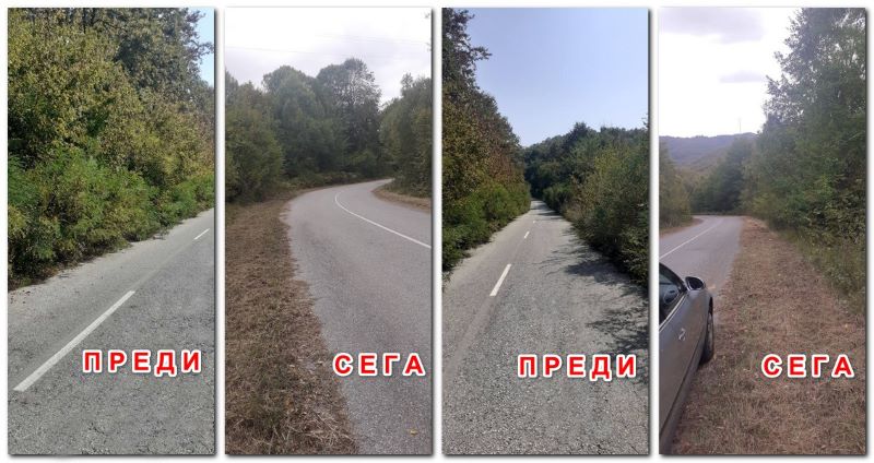 по-безопасни пътища в сливен: общината разчиства гъставежите