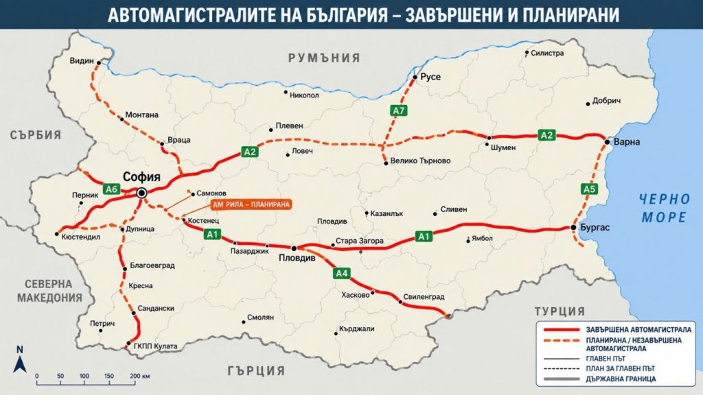 революция в пътната мрежа: кои магистрали ще останат държавни и кои ще бъдат частни?