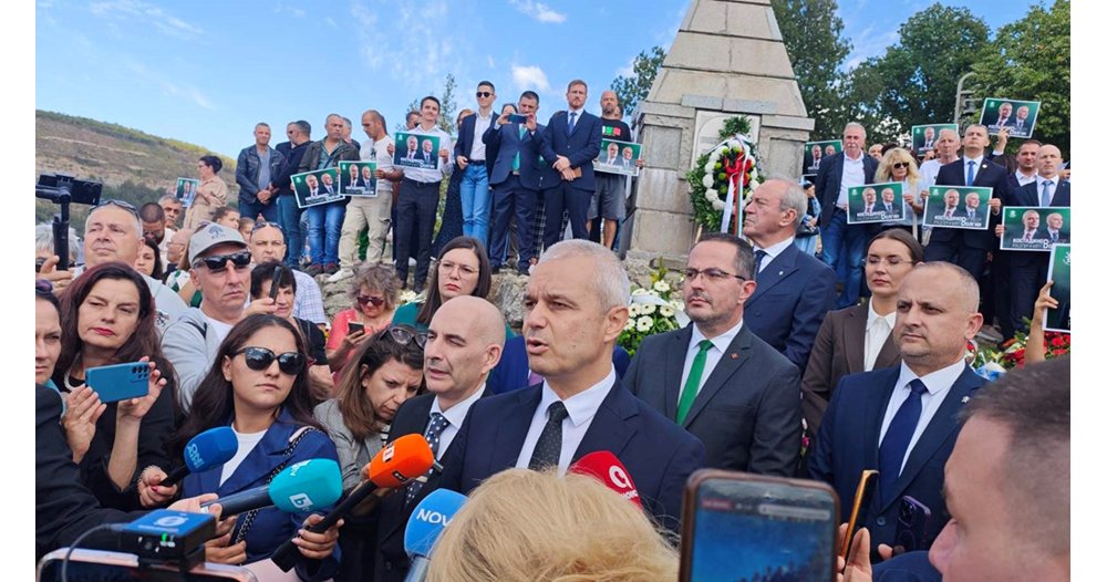 „възраждане“ се завръща към своите корени: костадинов благодари на гласоподавателите