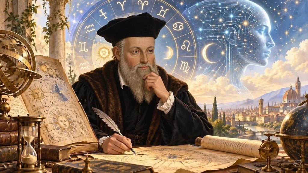 кодът на 2027: разкриваме мрачните и светлите визии на нострадамус