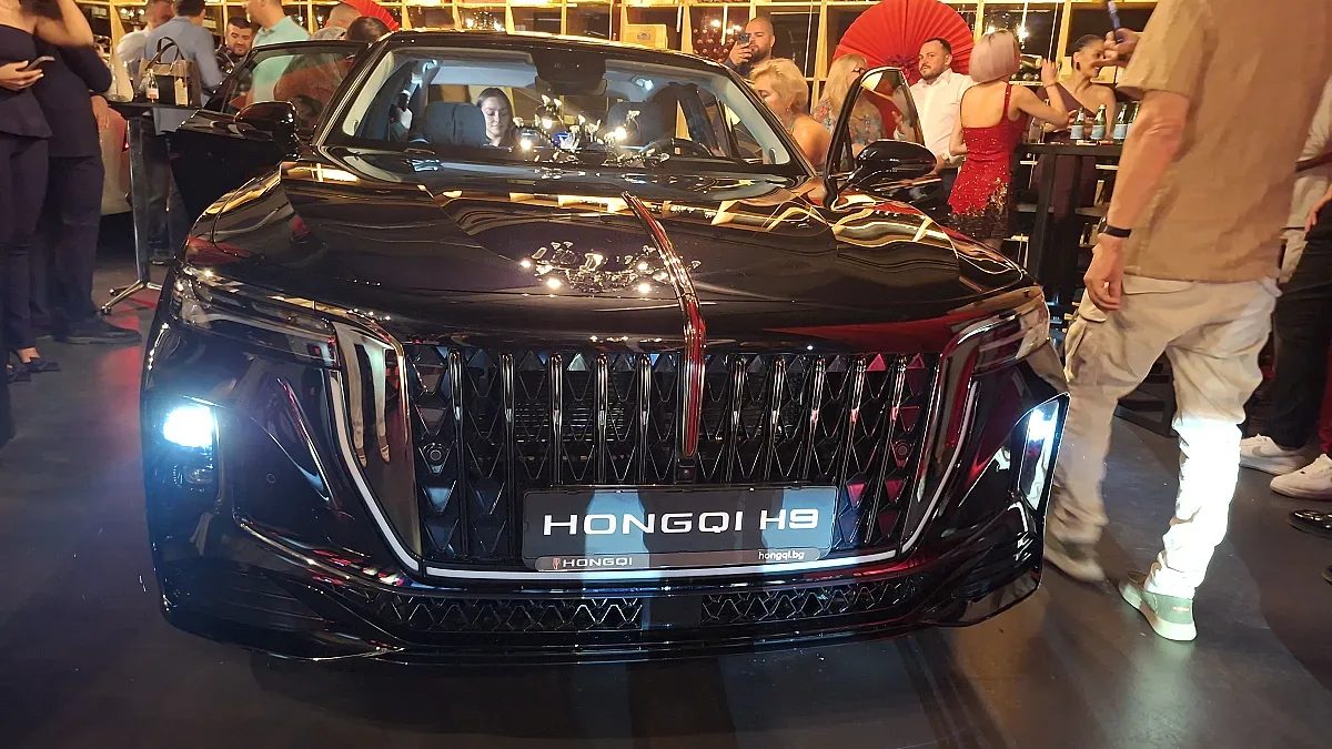 луксозен десант: китайската марка hongqi стъпи на българския пазар
