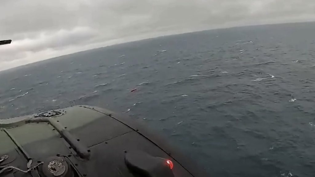 морска драма край калиакра: contship jet легна на дъното след атака с дронове