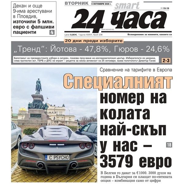 От екстравагантност до корупция: Смесицата от новини за 6 октомври