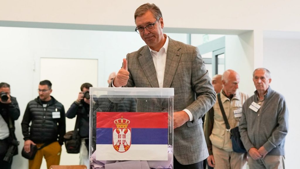 политическа рокада в белград: вучич отстъпва властта след изненадващ вот
