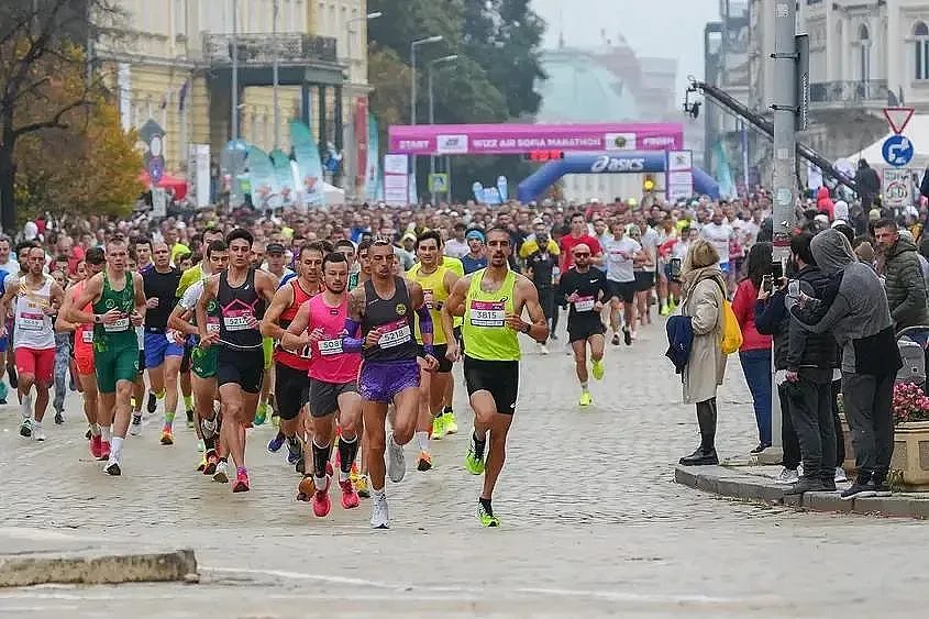 софия под блокада: градът се превръща в гигантско трасе за маратонци