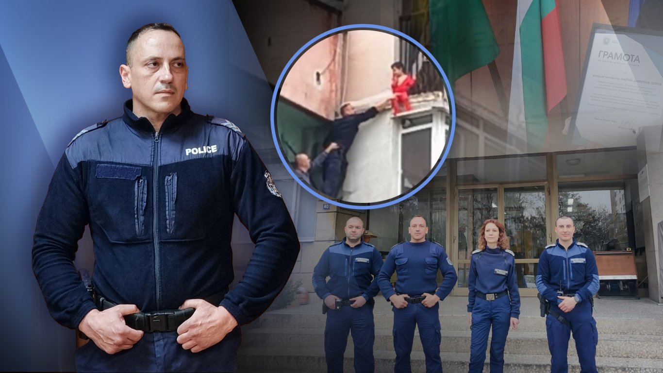 сърцето пред значката: историята за един невероятен спасител