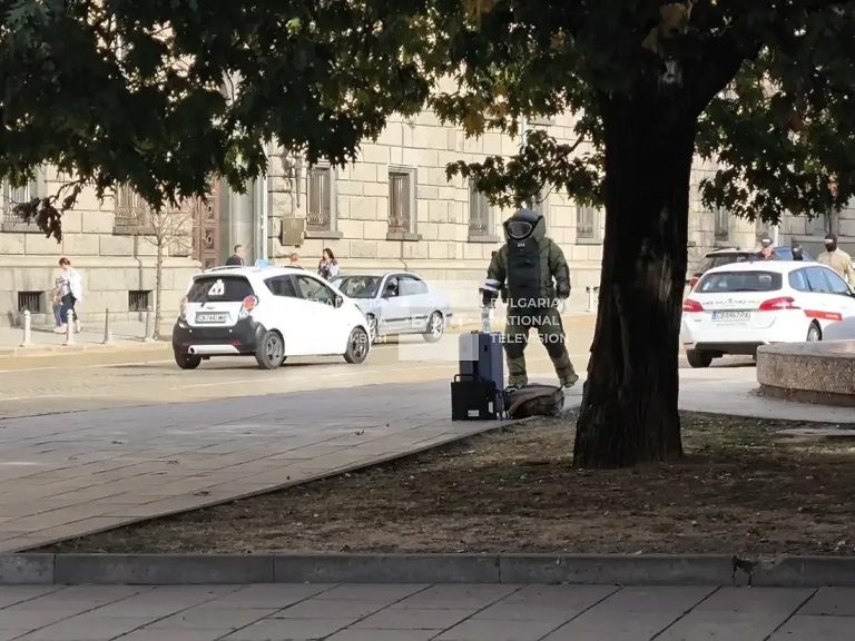 Тревога в центъра на София: Съмнителен багаж вдигна полицията на крак