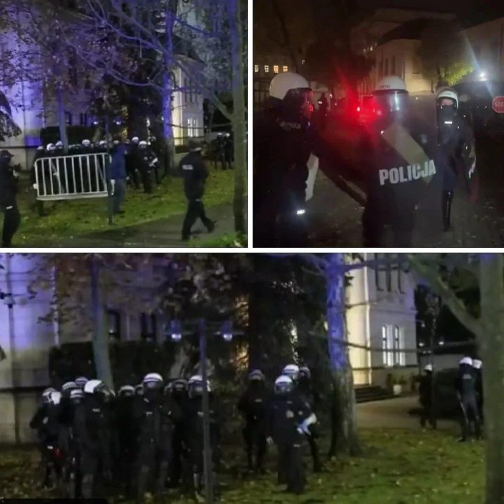 шок във варшава: полицията щурмува конституционния съд!